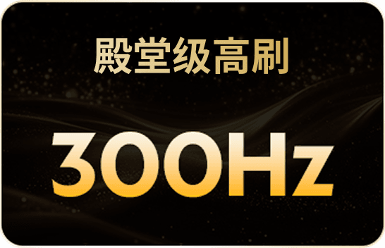 殿堂级高刷 300Hz