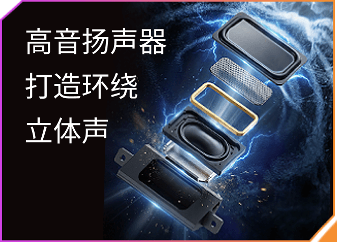 高音扬声器打造环绕立体声